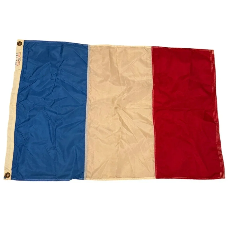 Annin & Co NYL-GLO France Flag 100% Nylon Bunting Tricolor Blue White Red 2